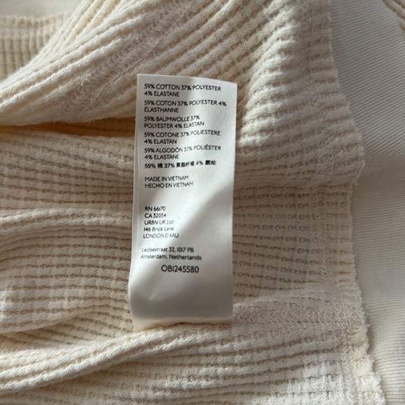 Free The People Buttercup Long Sleeve Waffle Top - Picture 8 of 8